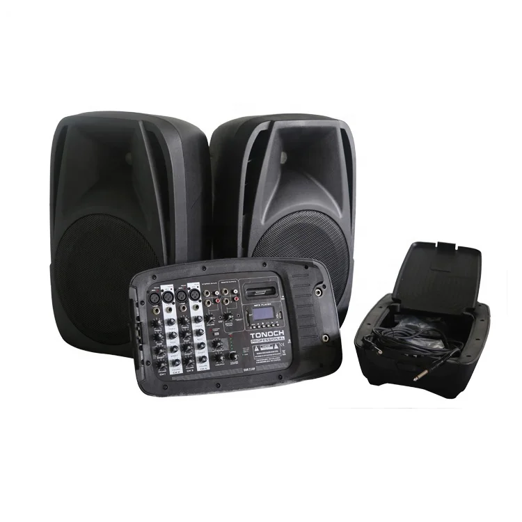 Professional Promotion combo active audio systems portable speaker box
