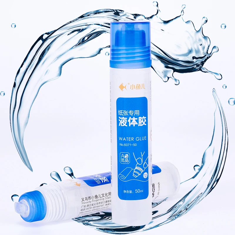 
50ml Clear High Quality Water Liquid Paper Glue For Office Home School 