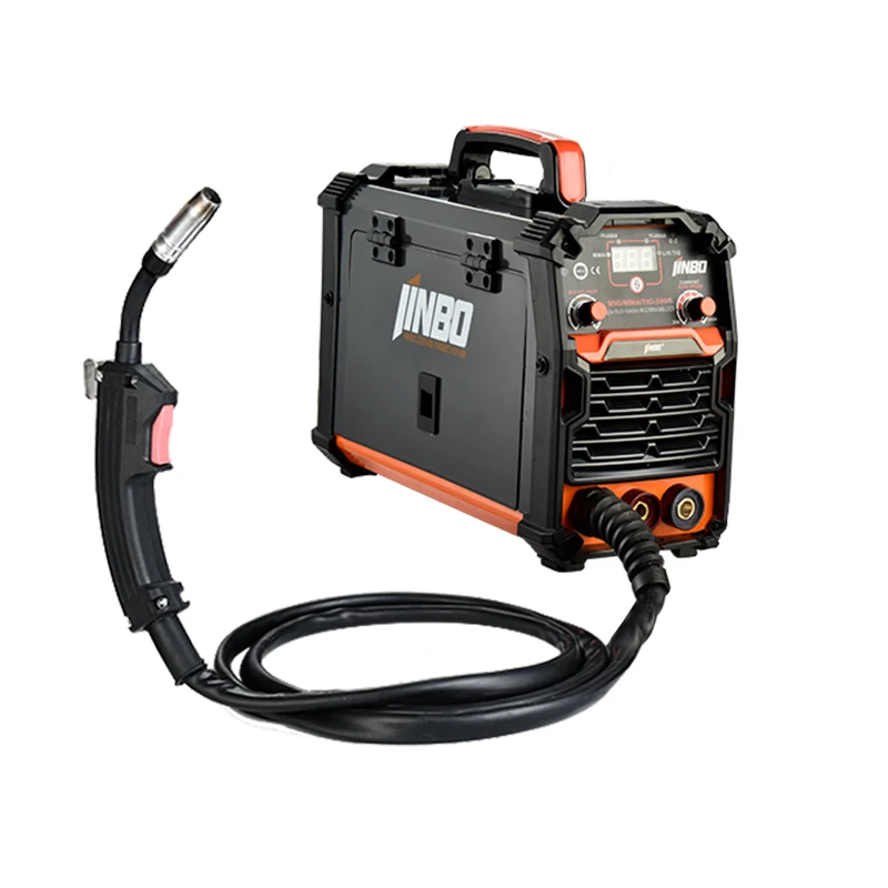 JINBO without GAS FLUX WIRE MMA Inverter MIG 200 GASSLESS MIG WELDERS CO2 Mig Welding Machine