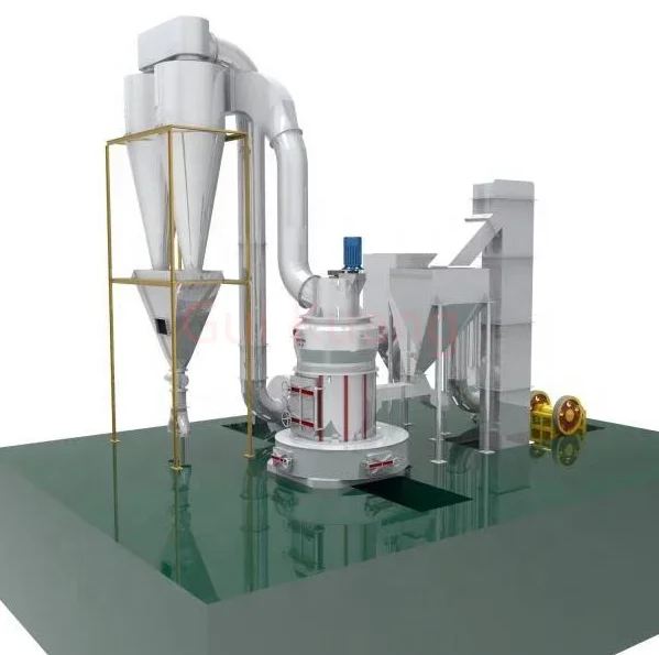 Energy Saving High Efficiency Close Circuit Calcium Carbonate Grinding Mill