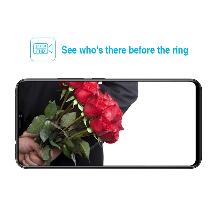  Avstart новый релиз умный дом безопасности беспроводной WiFi видео дверной звонок камера с PIR обнаружения человека