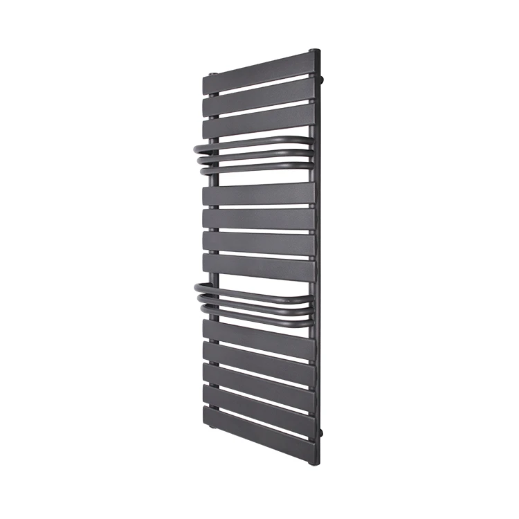 AVONFLOW New Arrival Black Flat Towel Radiator Wall Mounted Towel Warmer