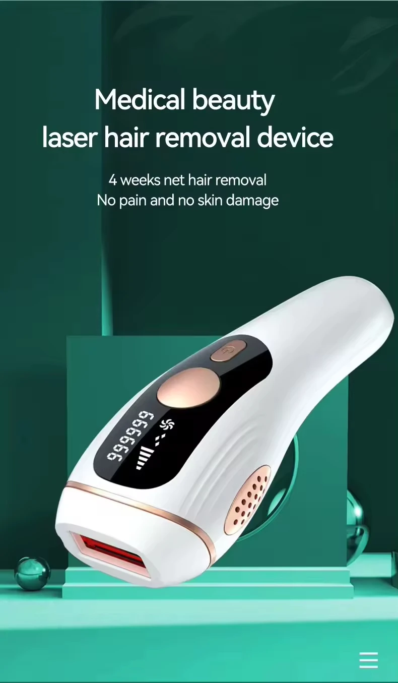 Newest Lazor Products Fashion Fair Hair Shave Cost Portatil Equipment Leg Underarm Lase Lamp Hair Removal For Salons