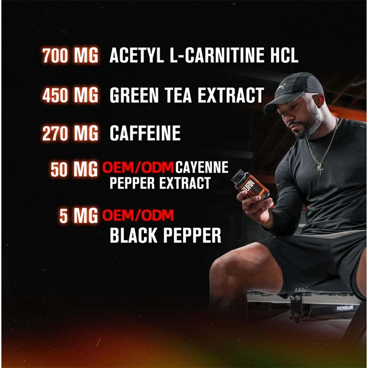 Improve Focus & Increase Energy 120 Natural Veggie Pills Premium Acetyl L-Carnitine Green Tea Extract Cayenne Pepper & More