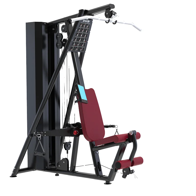 snode single functional trainer cable machine power lifting rack lat pull down for strength training