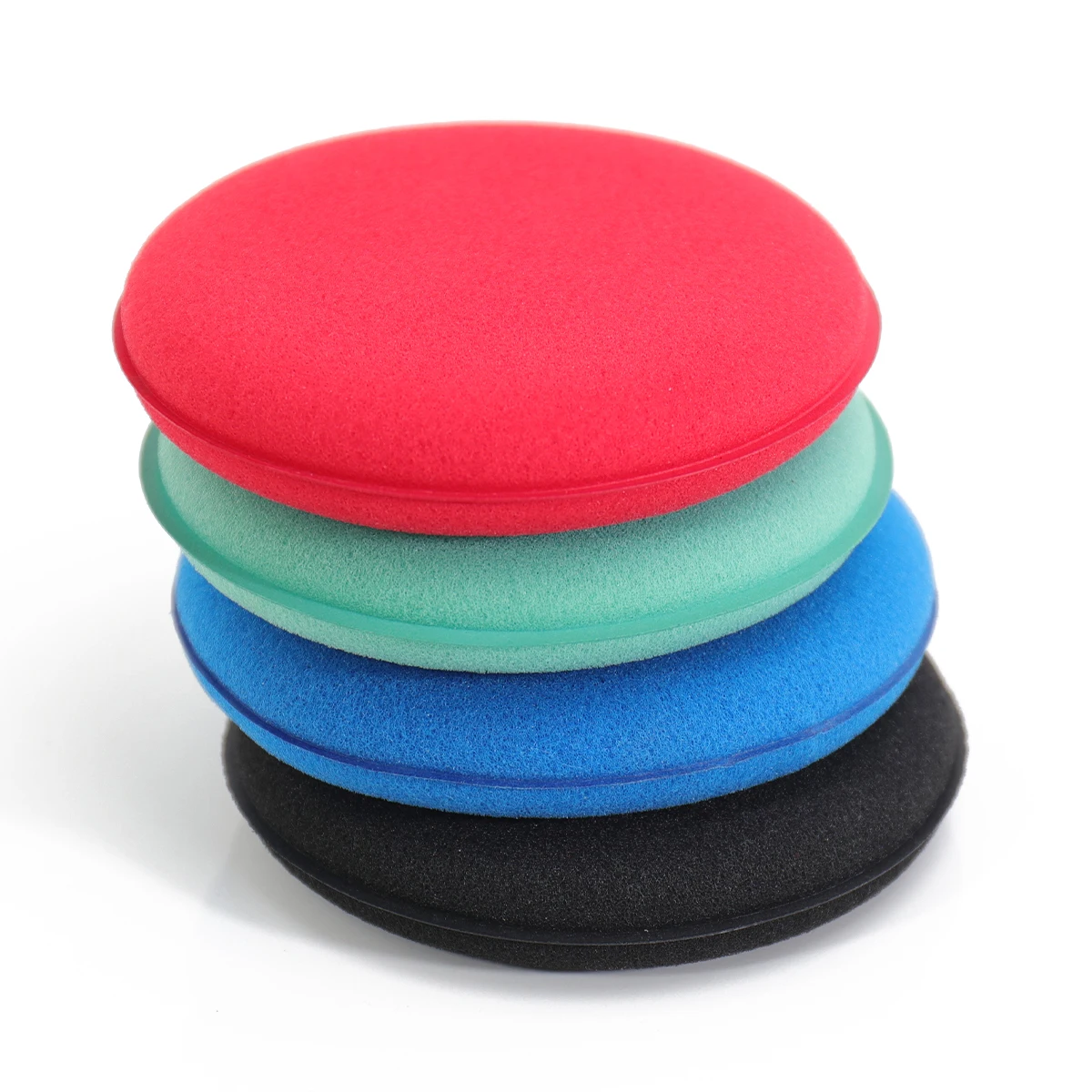 Car Round Waxing Polish Sponges High Density Foam Applicator Pads Curing and Polishing Sponges car detailing tools car wash