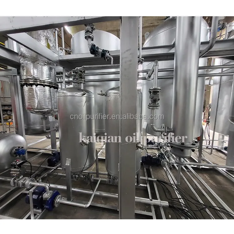 Used Engine Oil Refinery Into New Group I Sn150 to Sn500 Base Oil