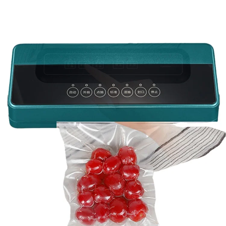 
Amazon hot seller portable vacuum foodsaver vacuum packer plastic bag vacuum sealer 