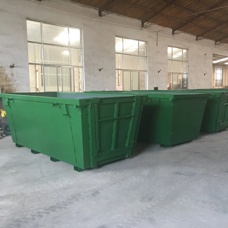 Outdoor mobile scrap metal skip bin garbage skip dumpster