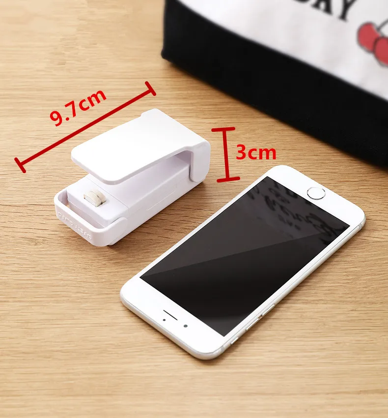 Портативный портативный пакет Ручной мини мешок нейлон еда Кофе сумки Шея тепло пластиковый упаковщик