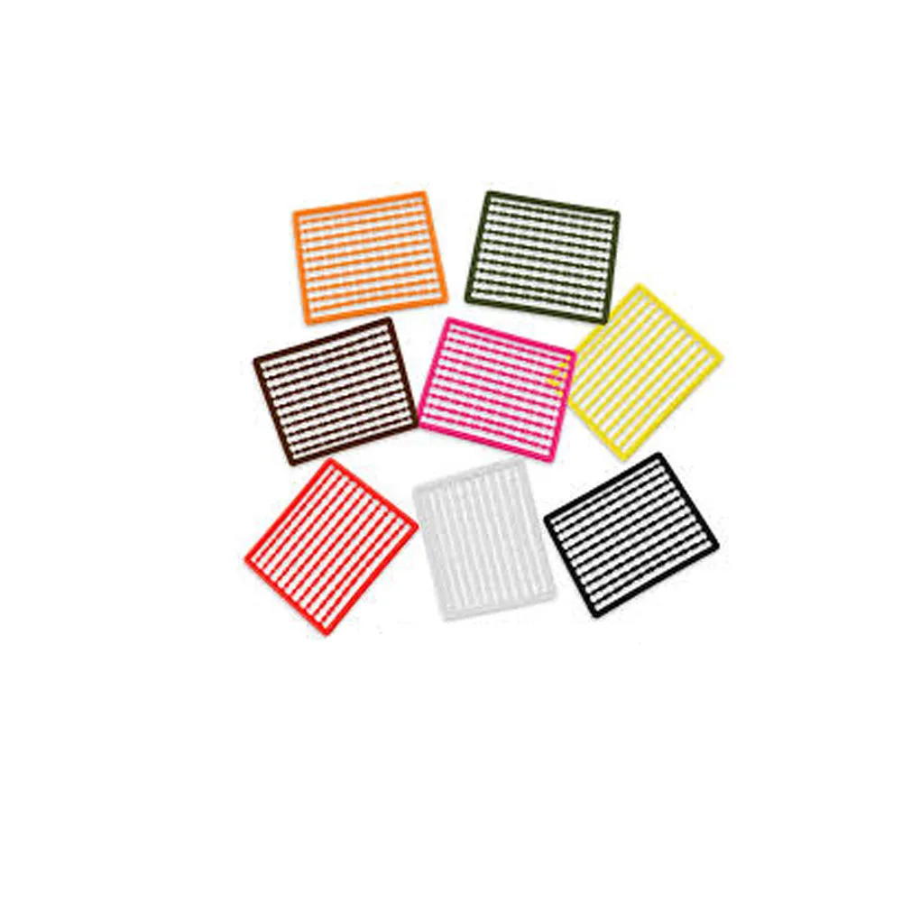 BTI-09F-8073 Square Plastic Plate Boilie Stopper Carp Fishing Tackle(B01)