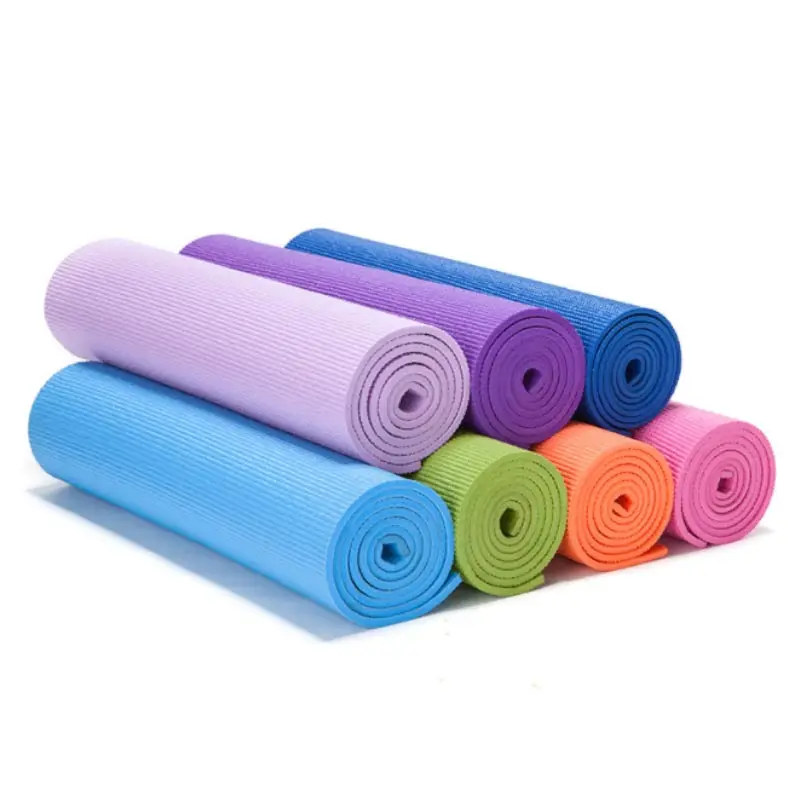 Amazon Hot Sales Wholesale Custom Logo Private Label Fitness Yoga Exercise Eco-friendly Non-slip High Quality PVC Yoga Mat 3mm