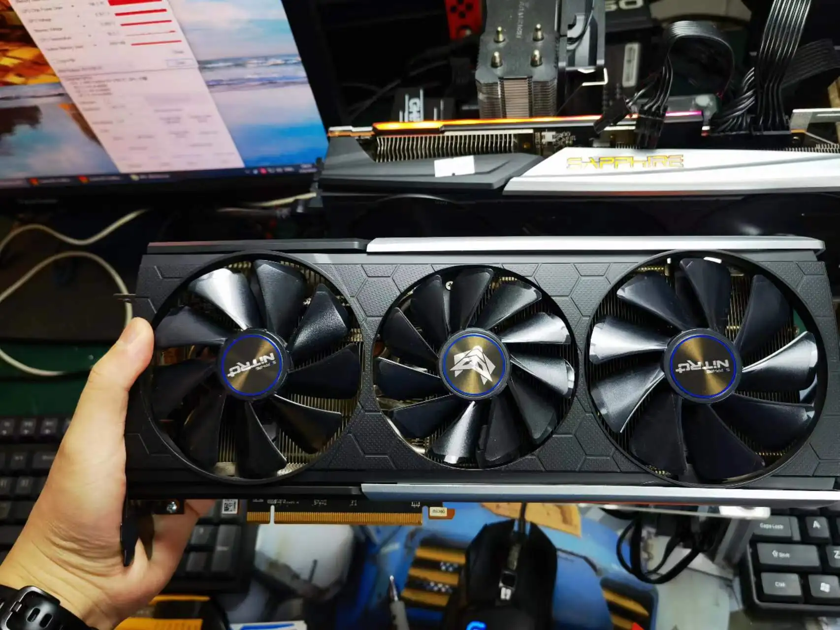 Высококачественные видеокарты Sapphire AMD Radeon RX 5700 XT 8 GB Nitro для игрового
