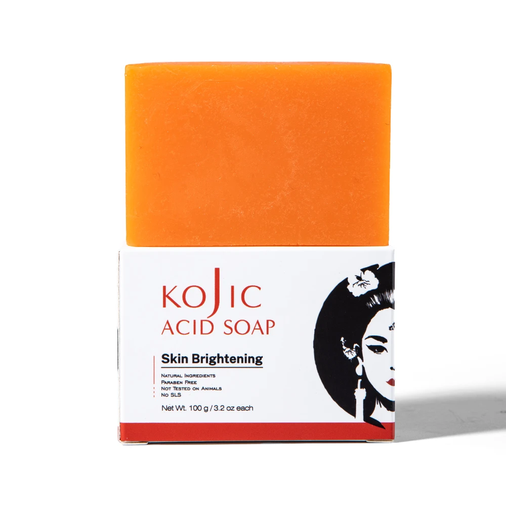 Custom Original Packing 100g Handmade Original Kojie Acid Skin Brightening Soap