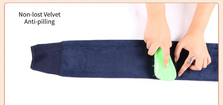 
Black Slim Elastic Fit Warm Leggings Scrunch Butt Winter Thermal Leggings Lined with Velvet For Women 