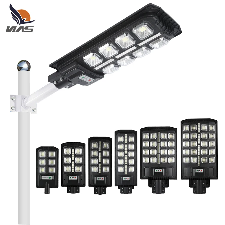 Integrated All In One 50watt 100watt 150watt 200watt 300watt 400watt LED Solar Street Light Outdoor