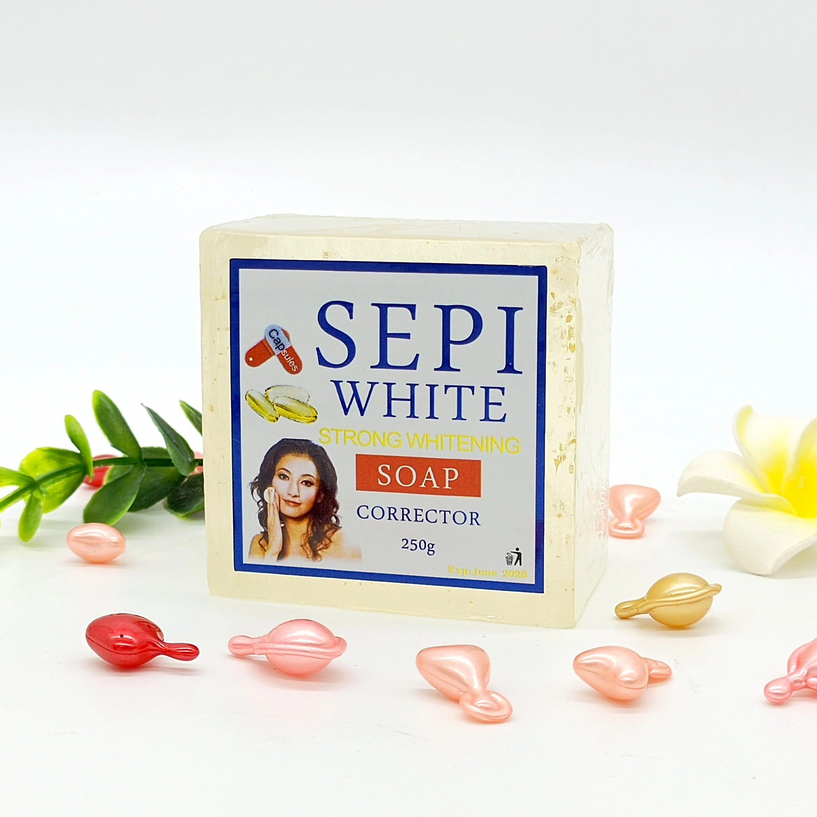 SEPI WHITE strong whitening corrector 5D Gluta even tone fade dark spots nourishing skincare set lotion cream soap power serum