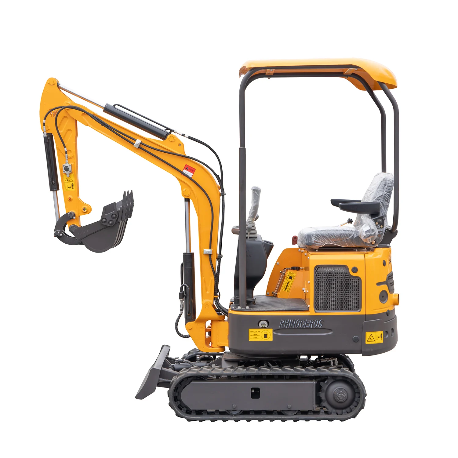 Rhinoceros 1.2 ton crawler excavator new excavator price for XN12 Euro V Emission Excavator swing boom