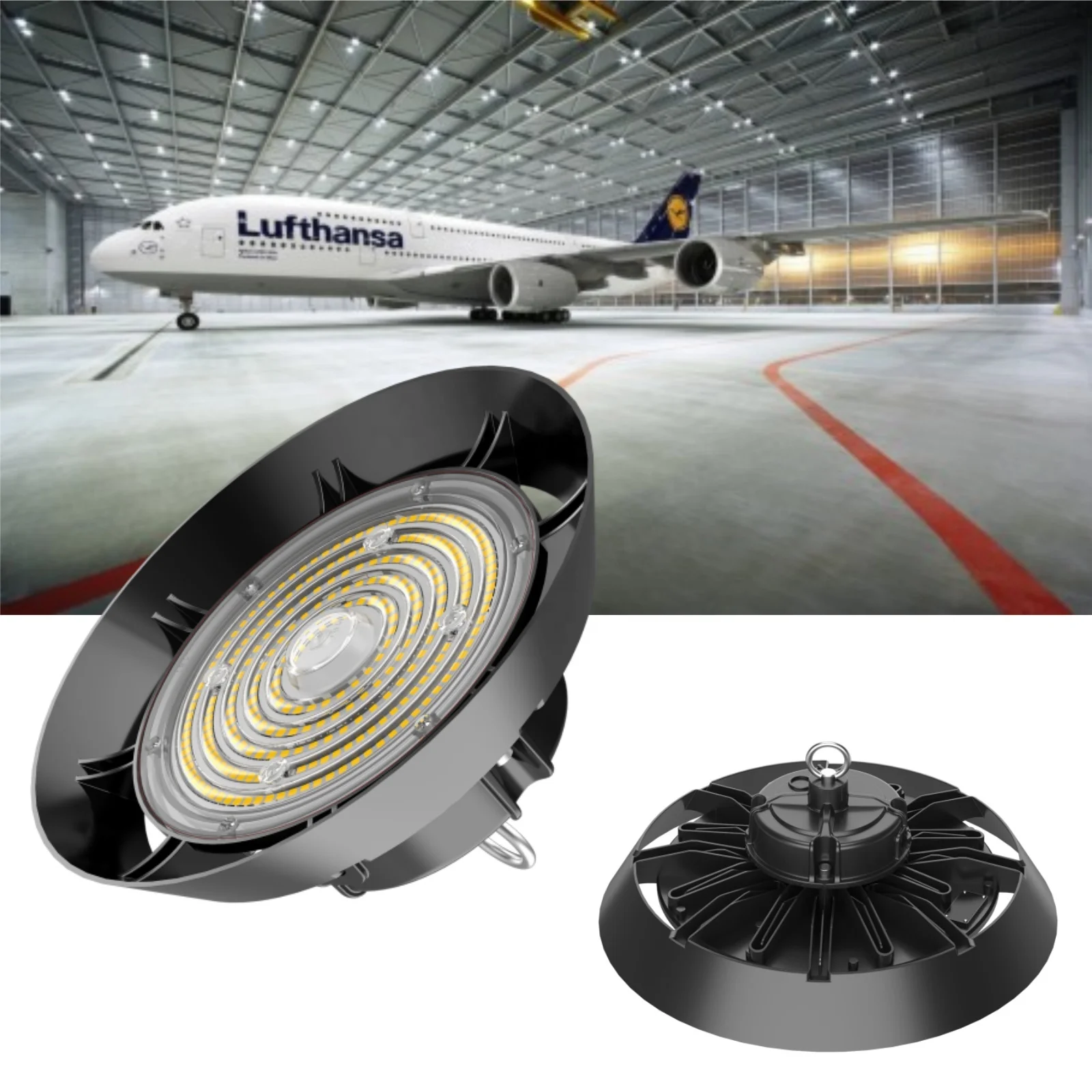 IP65 UFO High Bay Light Commercial Industrial Lighting 100W 150W 200W 240W 300W UFO Warehouse LED Highbay Light