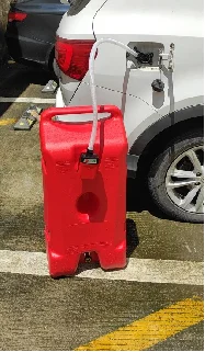 Portable 480L Electric Fuel Transfer Tank for Gasoline and Diesel Caddy On-Site Refueling and Chemical Storage Equipment