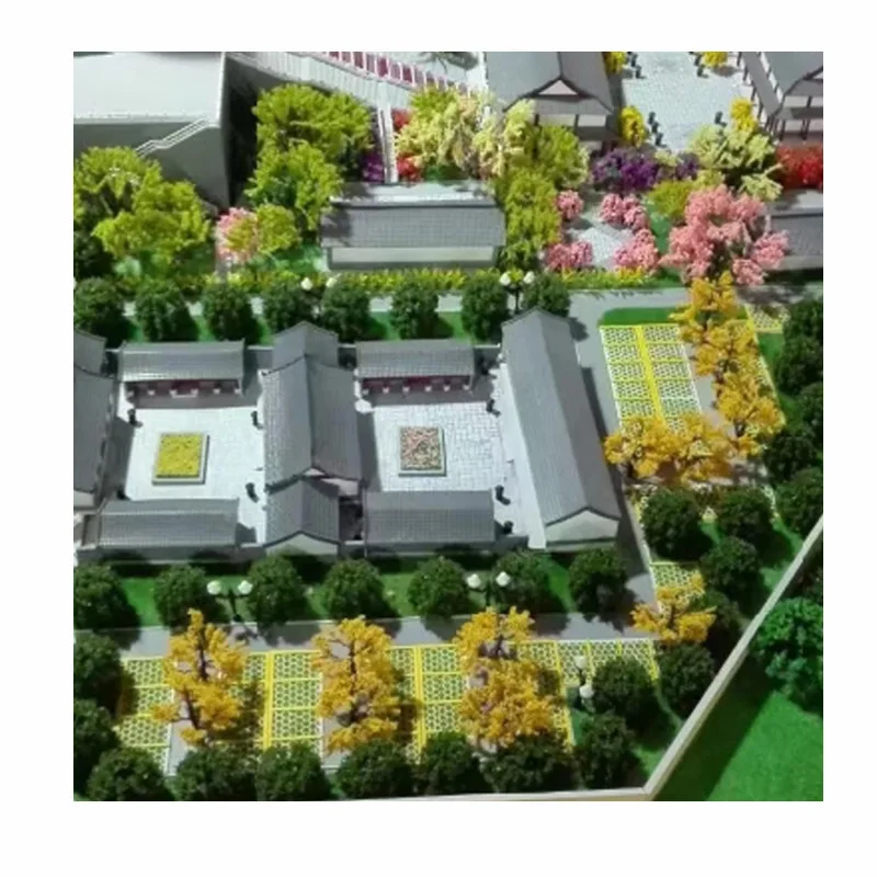 Старинное здание песочный стол модель здания песочного