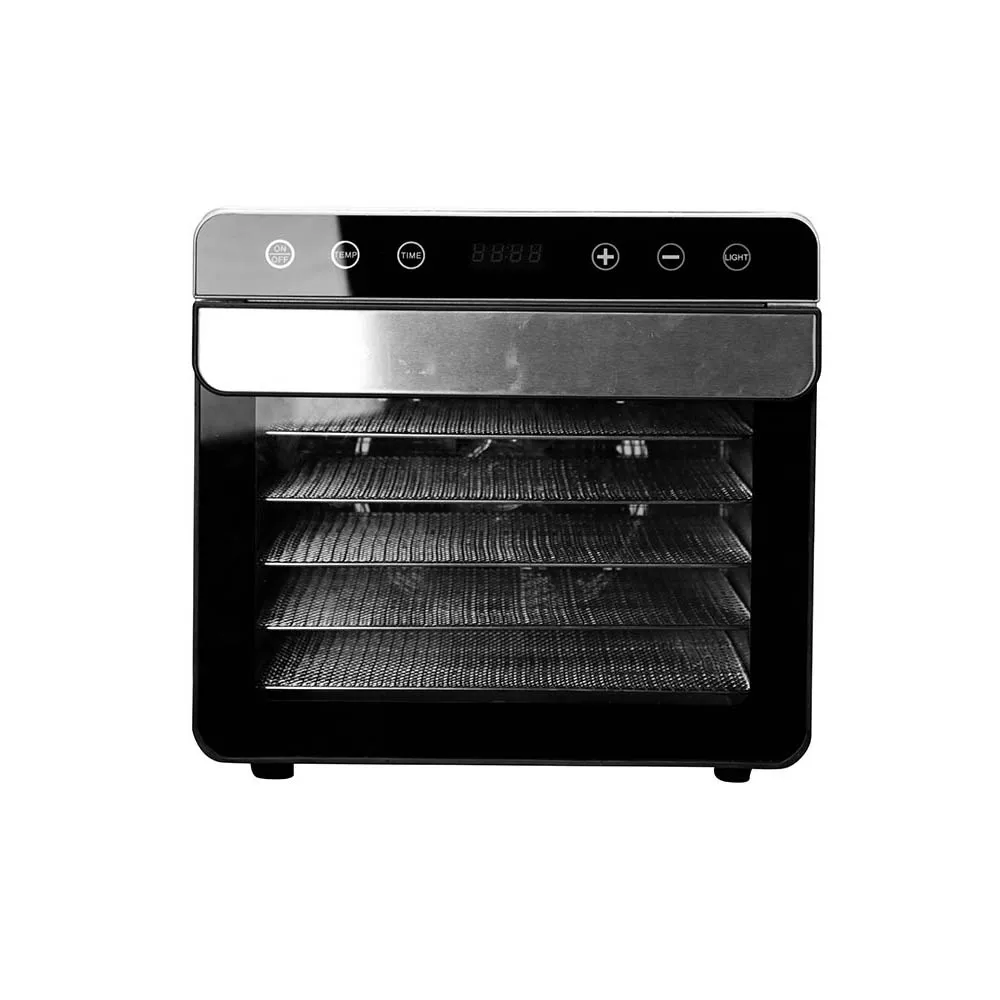 Newly Launched Home Use 6 Trays Stainless Steel Fruit Dryer Vegetables Beef Jerky Food Dehydrators