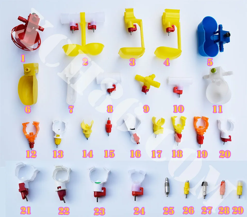 Собранный съемный подвесной стаканчик для поилки и домашних животных с толстой булавкой