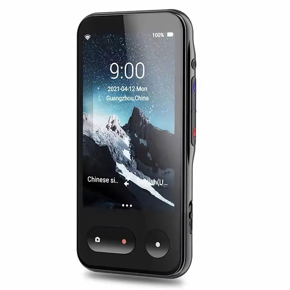 YiLing Factory OEM/ODM 138 Languages 4000mAh Translation Machine Intelligent Translator 4G Translator Support 4G WiFi and Hotspo