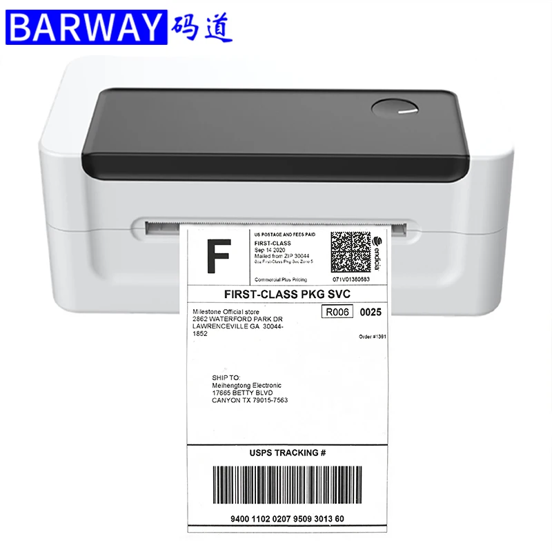 Barway Android 9 Buy Thermal Barcode Wireless Slim Portable Color Blue Tooth Din Mini Document Id Card A4 Bluet Printer