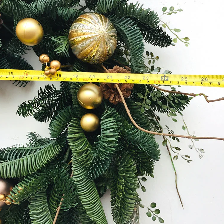 newly designed  Artificial pine needles wreath for Christmas