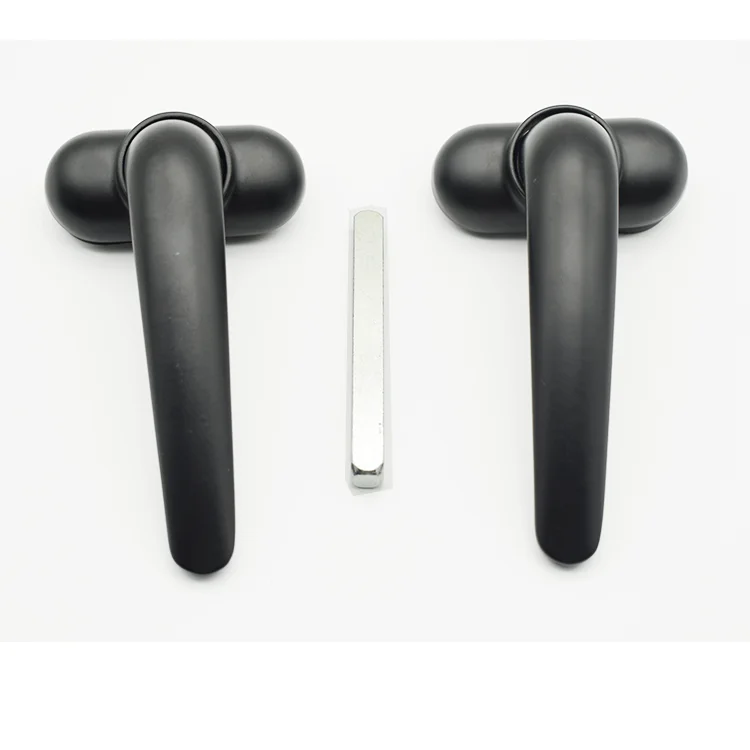 KNG ПВХ используется оптом дверная фурнитура алюминиевая квадратная рукоятка вала