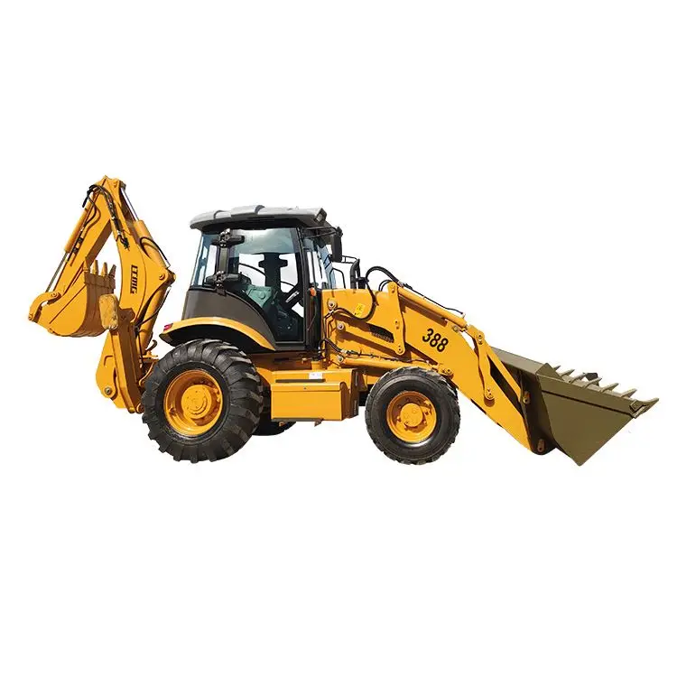 LTMG Machinery 4x4 new compact tractor ATV 2.5 ton 2500kg backhoe loader with loader and backhoe