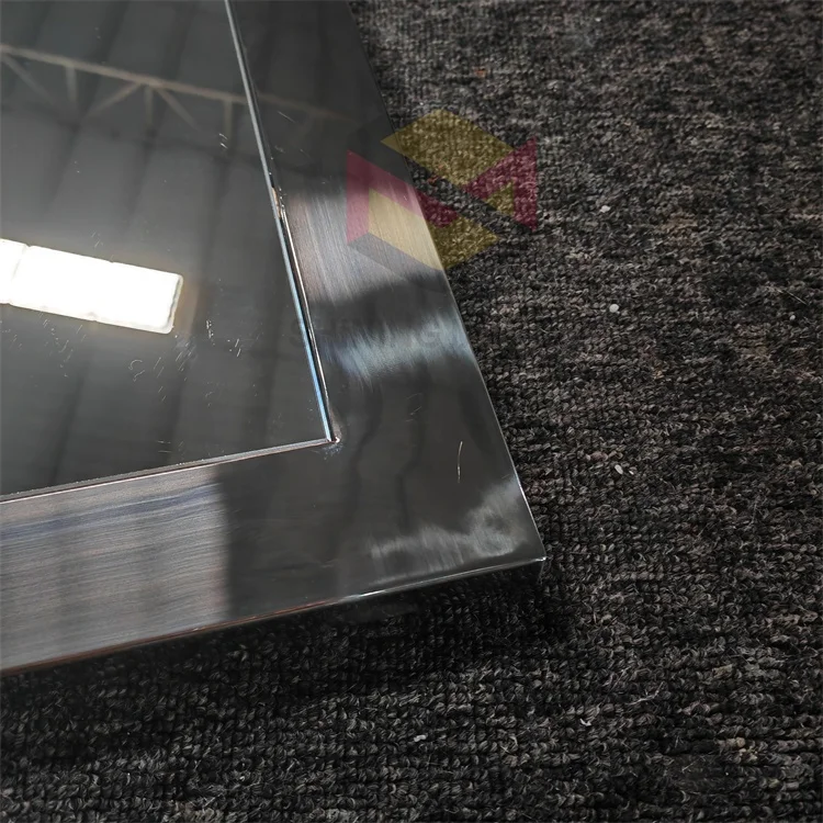 rectangle frame bathroom wall mirrors for home decor wall metal frame frame mirror stainless steel mirror wall decor