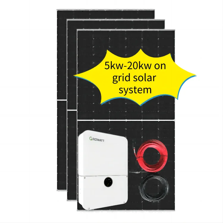 20kw on grid solar system 22kw 20kva solar energy system grid tie full set solar cell power system with pv panel