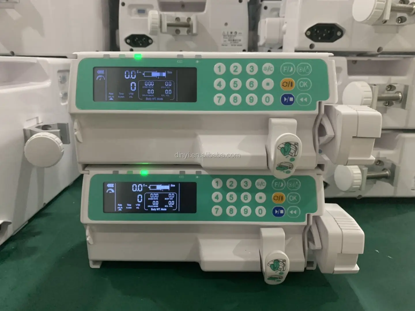 
Best Price Durable Cheap Hospital Dual Syringe Pump For Sale 