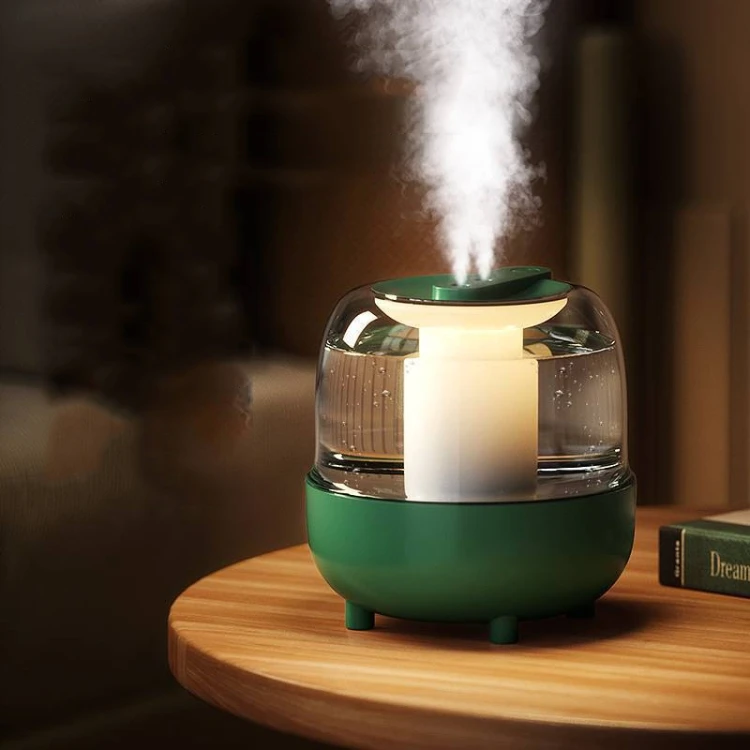 New Arrival 4L Wireless Humidifier USB Oil Diffuser with Night Light Atmosphere Lamp Aroma