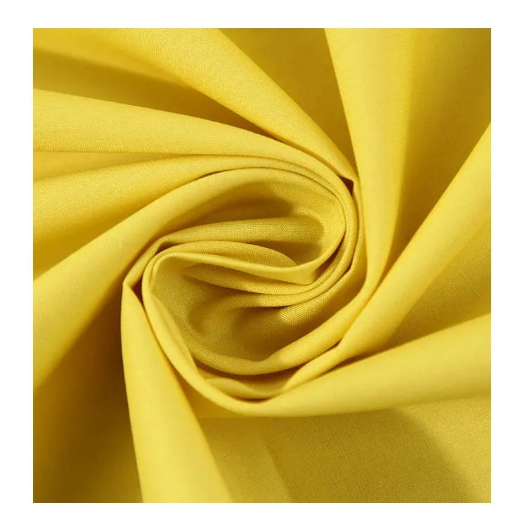 Tela de algodon de popeline plain  color poplin 100% cotton fabric plain for clothing