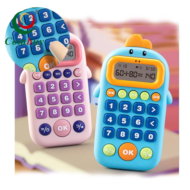 Oral training mini machine children digital toy calculator
