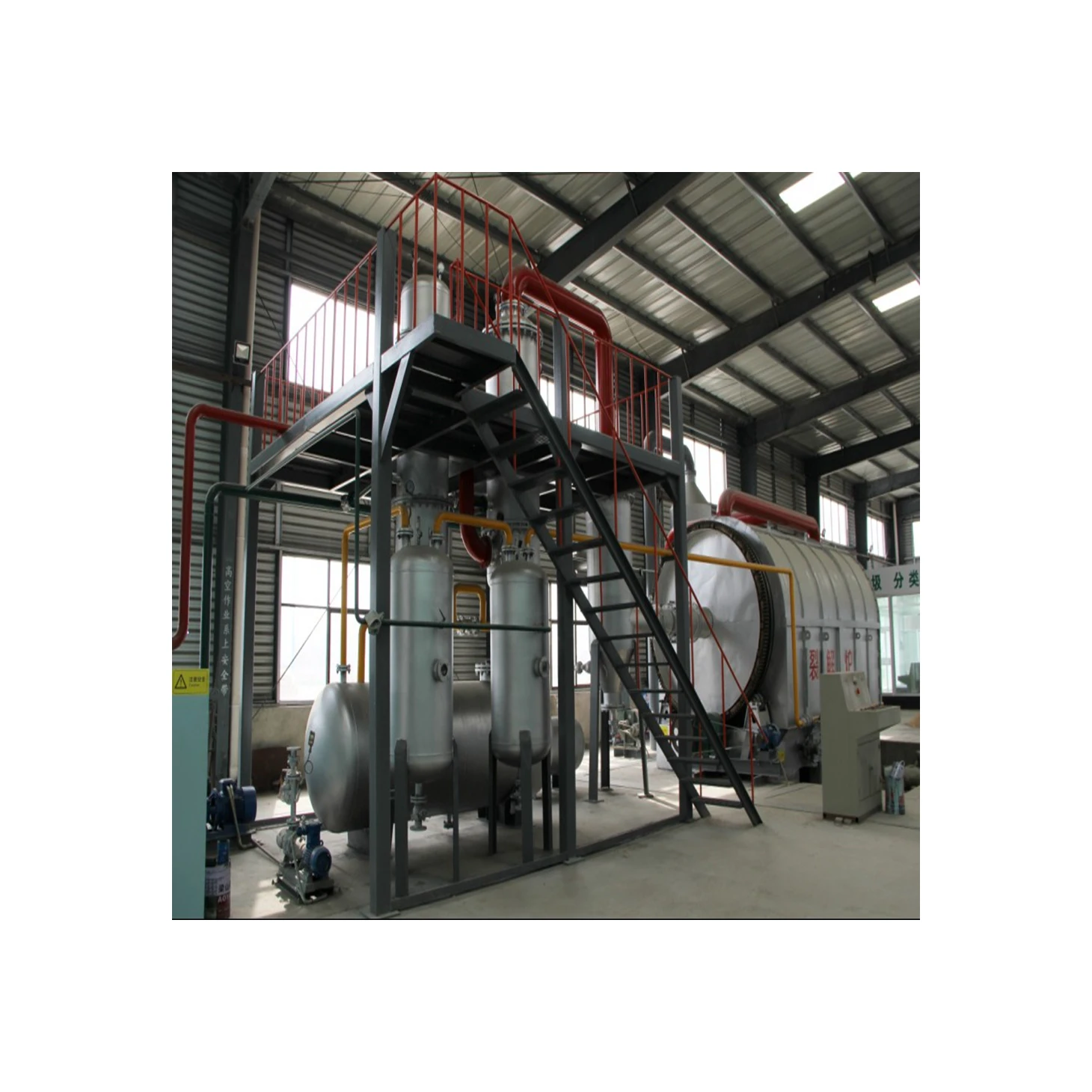 Cheap Factory Price Biomass Pyrolysis Plant Hot Selling Waste Tire Pyrolysis Plant