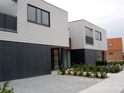 Wood Grain Fiber Cement Siding Concrete Fibre 6mm Fiber Board Cement Boards