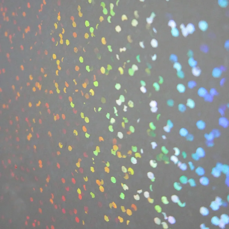 Holographic Cold Lamination Film for photo protection