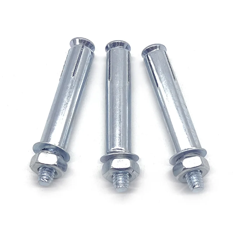 Galvanized Pull Expansion Bolt Blue And White Zinc Hexagonal Explosion Bolt