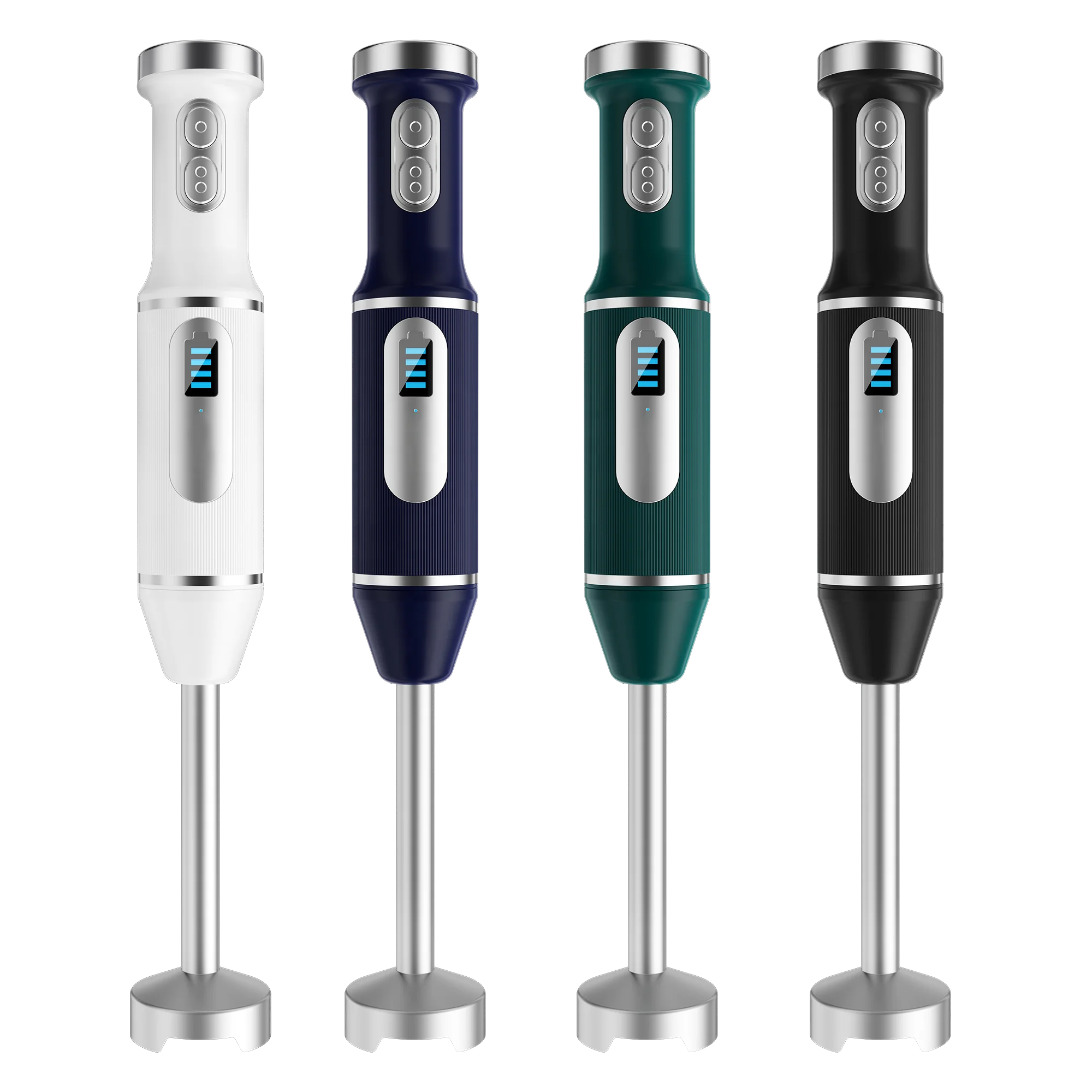 Manufacturer Direct Battery Opeerated 200W Portable Hand Blender for Outdoor and RV Use