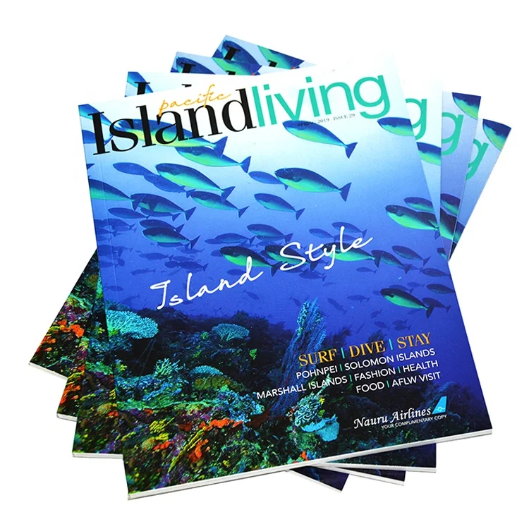 Printing Cheap Magazine Paperback Perfect Bound Book Printing Service Offset Printing Custom Size Paper & Paperboard Soft Cover