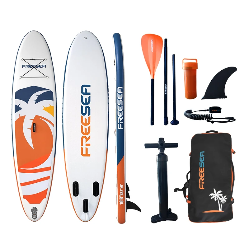 
FREESEA popular design body boards sup trolley surfboard isup inflatable paddle board for water sports 
