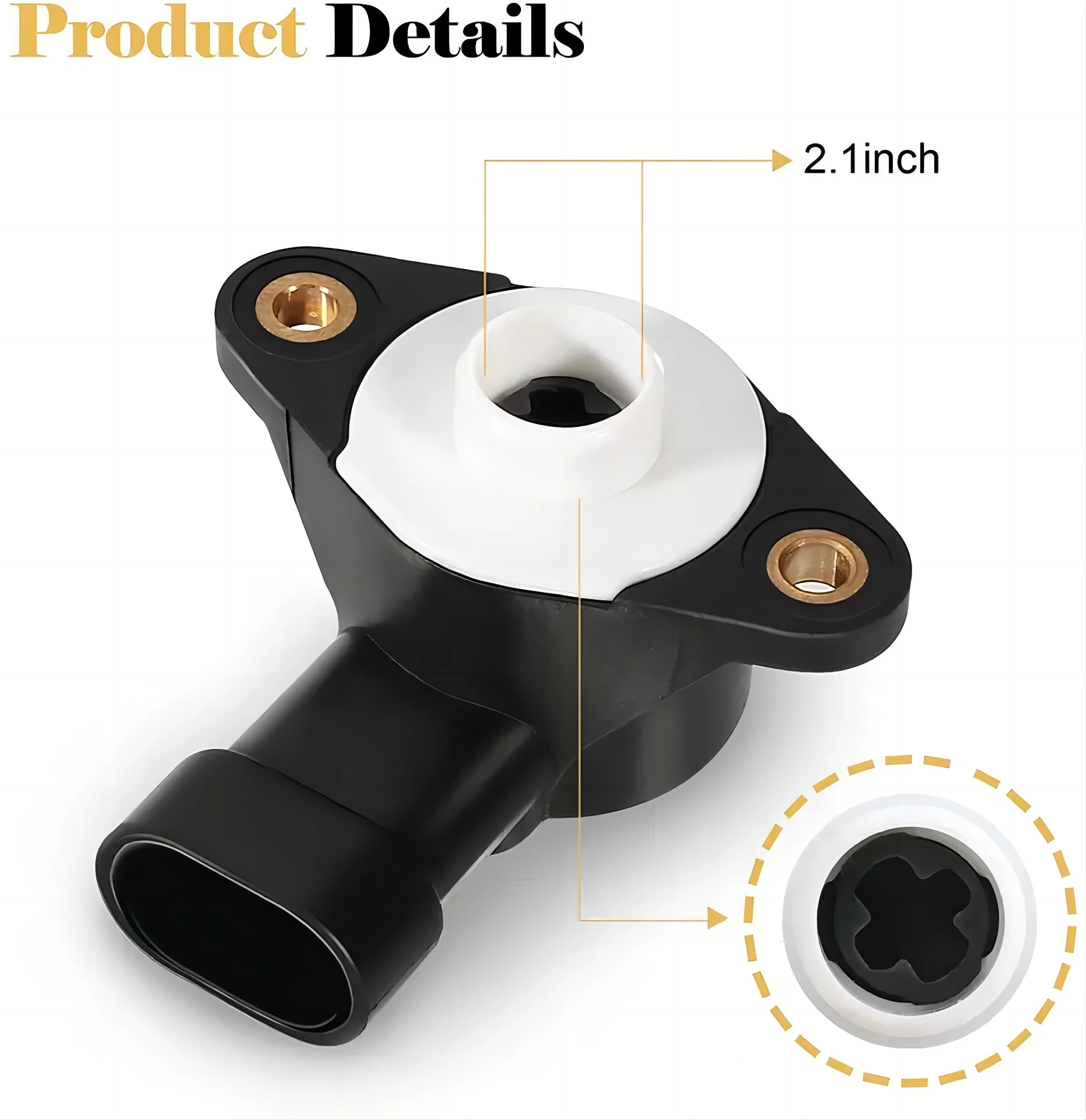 Factory Sales Accelerator Position Sensor Golf Cart Throttle Position Sensor for EZGO RXV 2008-up