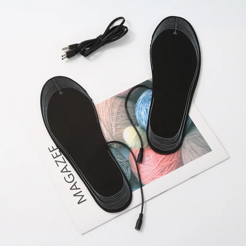 Heating insole EVA can cut electric heating insoles USB charging heating insoles