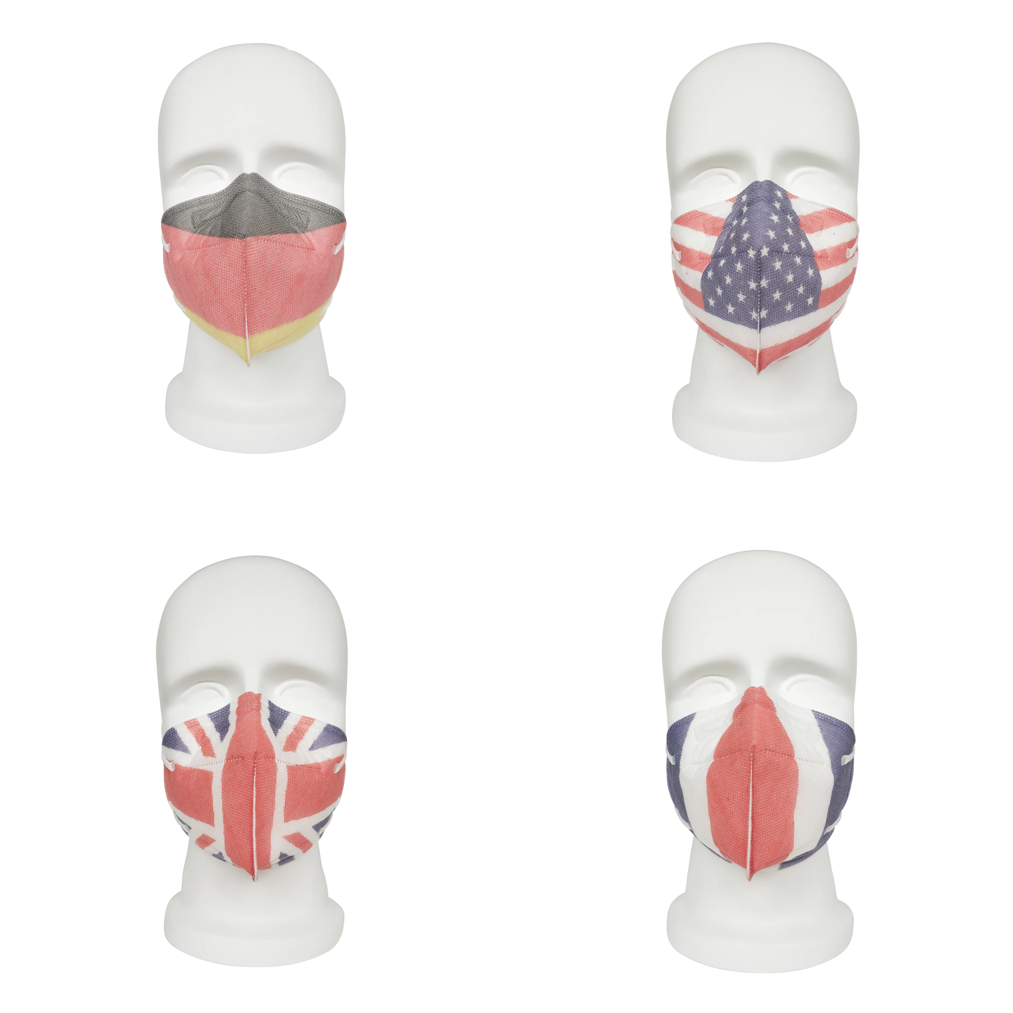 
Five-layer beauty flags custom non-woven adjustable disposable face mask 