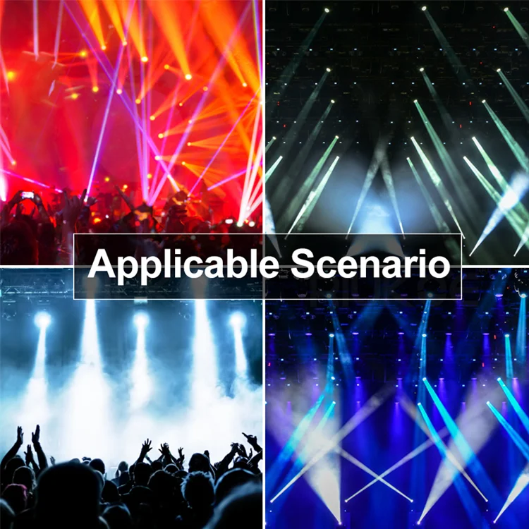 Professional Stage Events Disco Dj DMX COB Rgbw Super Halo Ring Led 60W Beam Light Mini  Moving Head