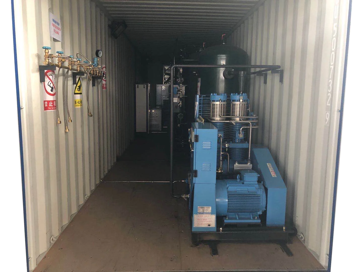 High quality oxygen cylinder filling station for hospital using